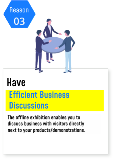 Have efficient business discussions