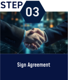 STEP03：Sign Agreement