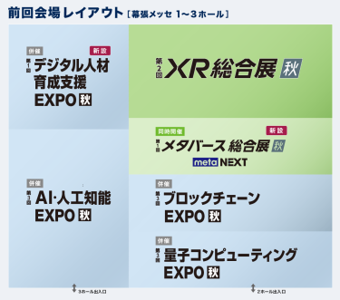 前回 会場レイアウト図