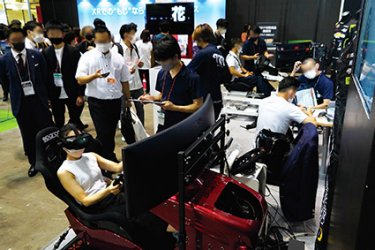 展示会場の様子