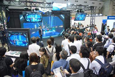 展示会場の様子