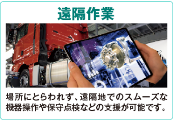 遠隔作業